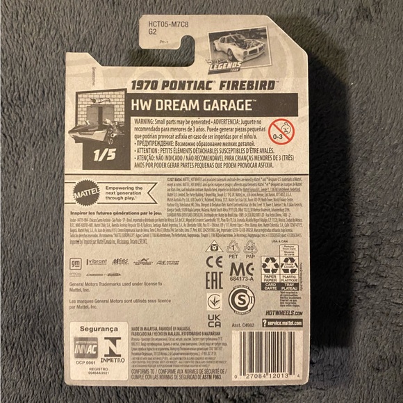 "🥦5/$25🥦" Hot Wheels 1970 Pontiac Firebird - Picture 4 of 5